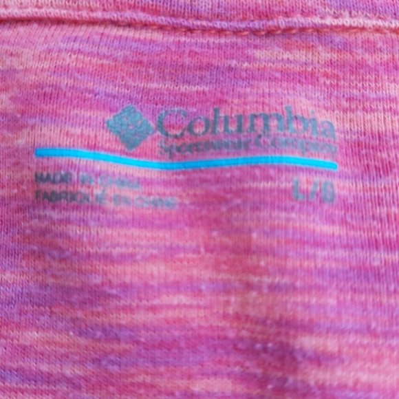 COLUMBIA | Women's 1/4 Zip Up Pullover Sweater Pink Size Large - Picture 3 of 12